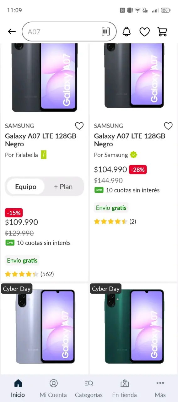 Samsung Galaxy A07 nuevo - 3