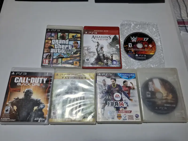 Lote de videojuegos PS3 usados