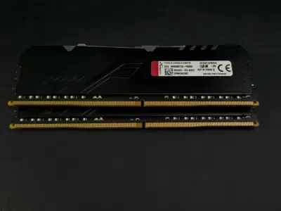 Ram HyperX Fury RGB 16GB (2x8) DDR4 3200MHz - miniatura 3