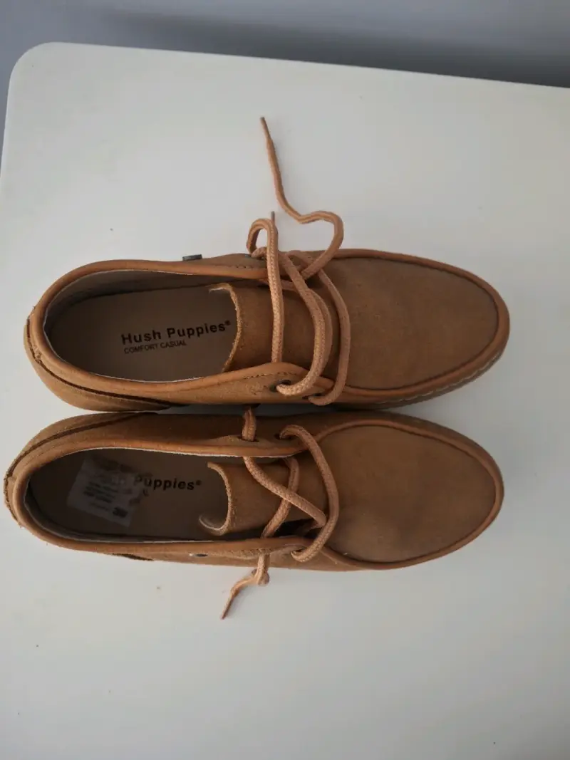 Zapatos Hush Puppies camel - 2