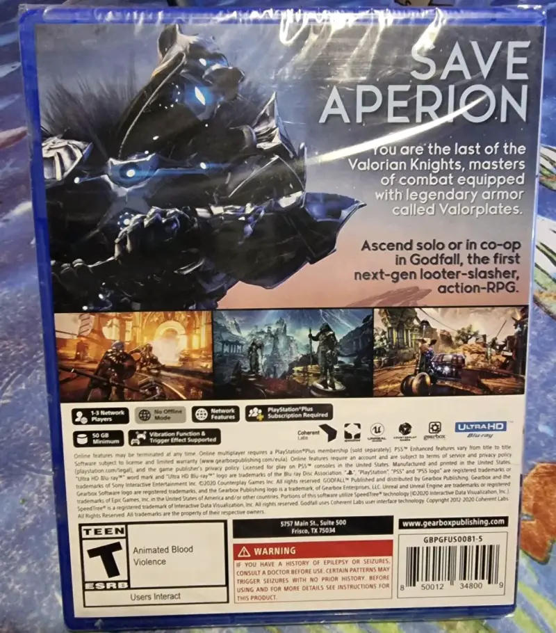 Godfall para PS5 nuevo - 2