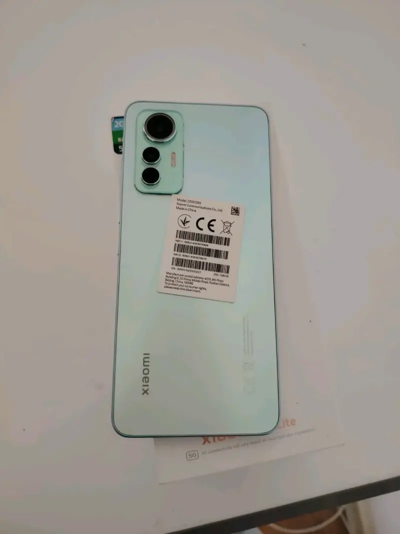 Xiaomi 12 Lite 5G negro - 2