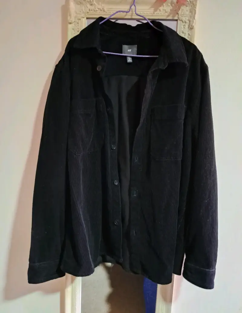 Chaqueta oversize negra H&M - 1