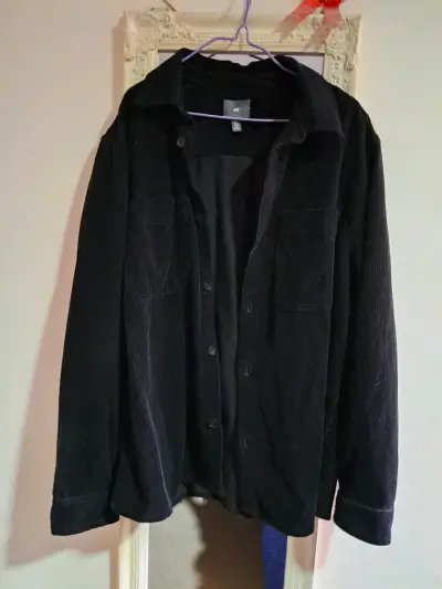 Chaqueta oversize negra H&M - miniatura 2