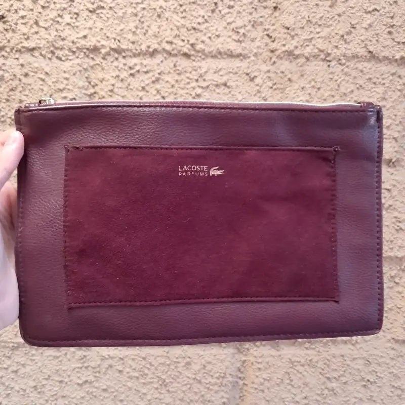 Estuche Lacoste burdeo - 1