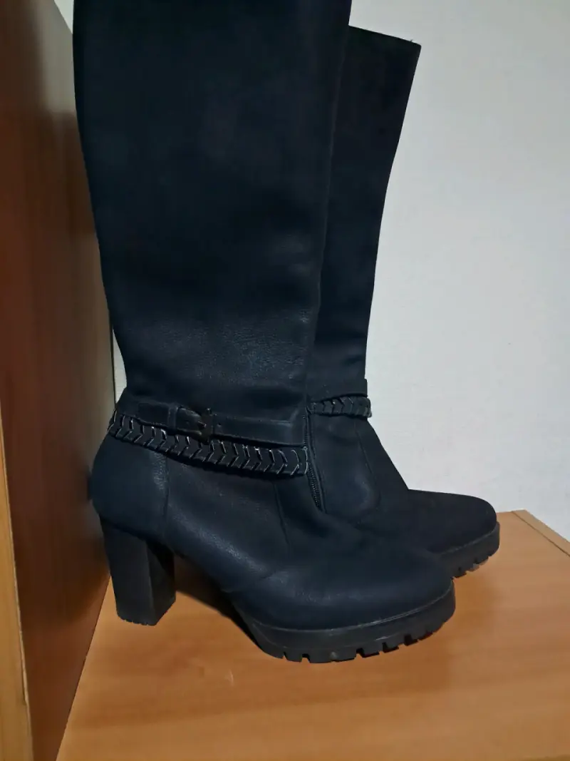 Botas negras de tacón alto Gacel - 2