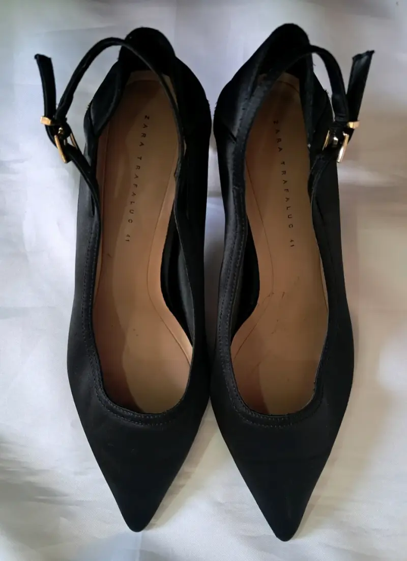 Zapatos de tacón negros Zara - 4