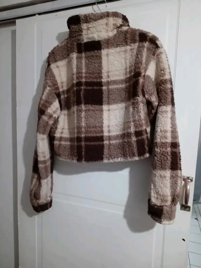 Chaqueta de lana a cuadros - 2