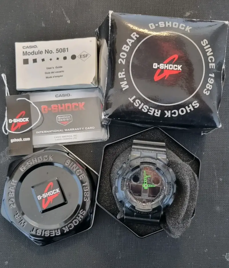 Reloj Casio G-Shock Negro - 1