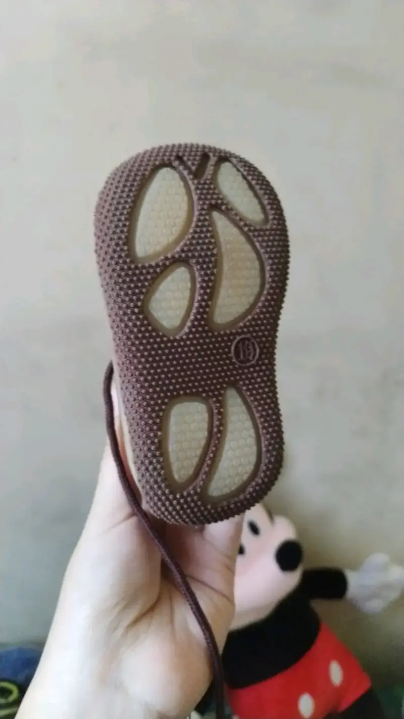 Zapatos de cuero marrón niño - 2