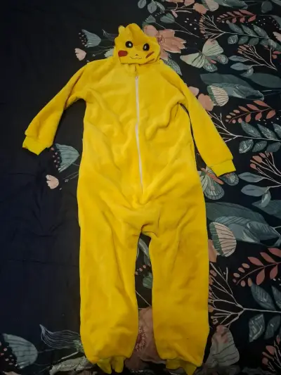 Buzo polar amarillo para niños - miniatura 3