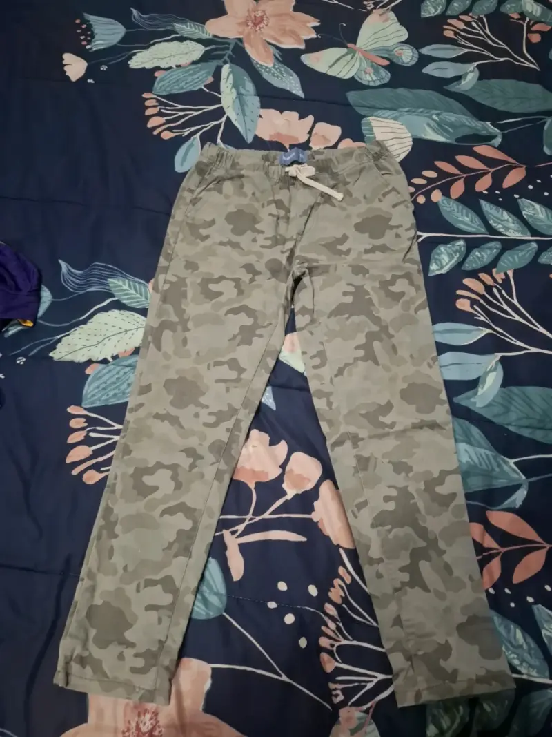 Pantalón camuflaje verde - 1