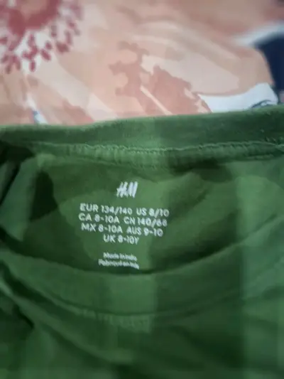Polera verde H&M infantil - miniatura 1