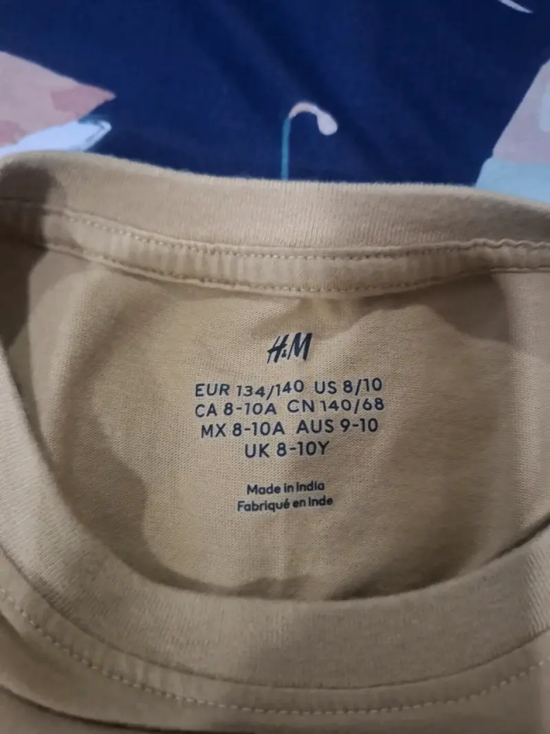 Polera verde H&M infantil - 6