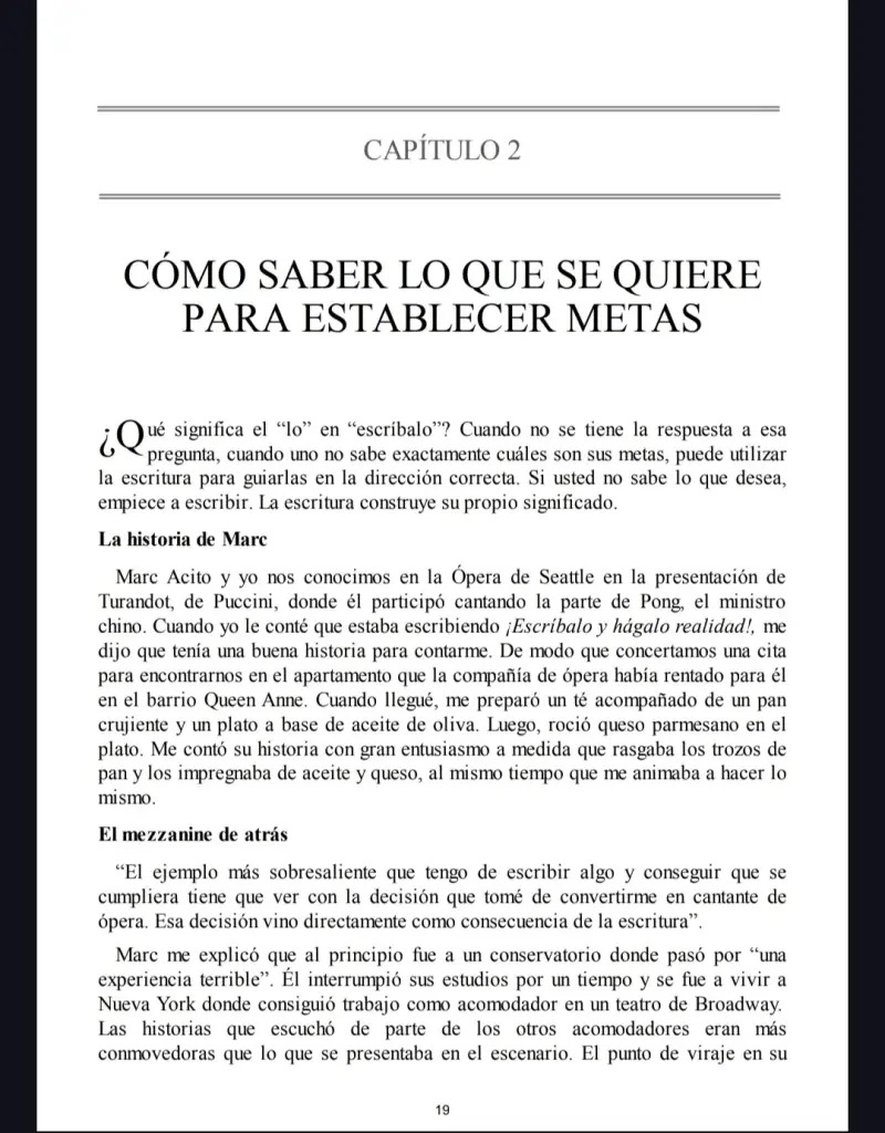 Libro 'Escríbalo y hágalo realidad' - 4