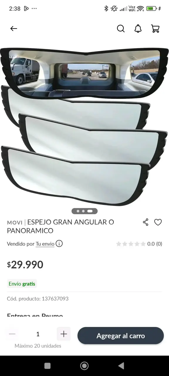 Espejo retrovisor para auto - 6