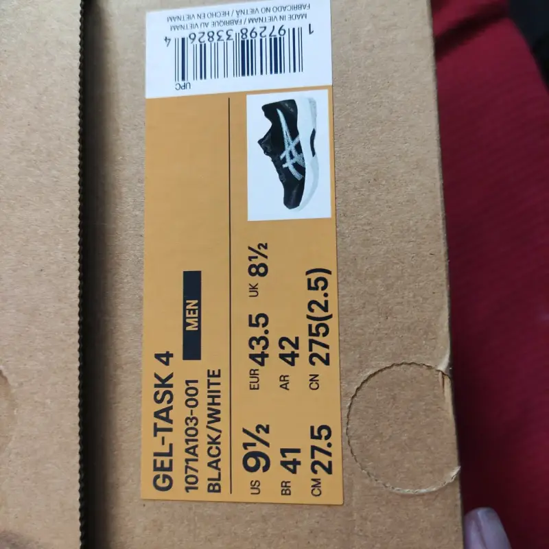 Zapatillas deportivas Asics negras - Nuevas - 5