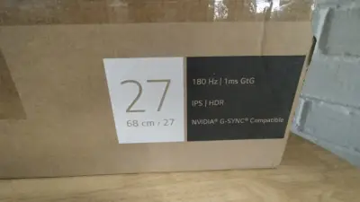 Monitor Lg de 27 pulgadas IPS HDR - miniatura 1