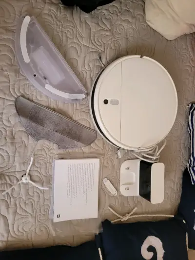 Robot aspirador Xiaomi blanco - miniatura 4