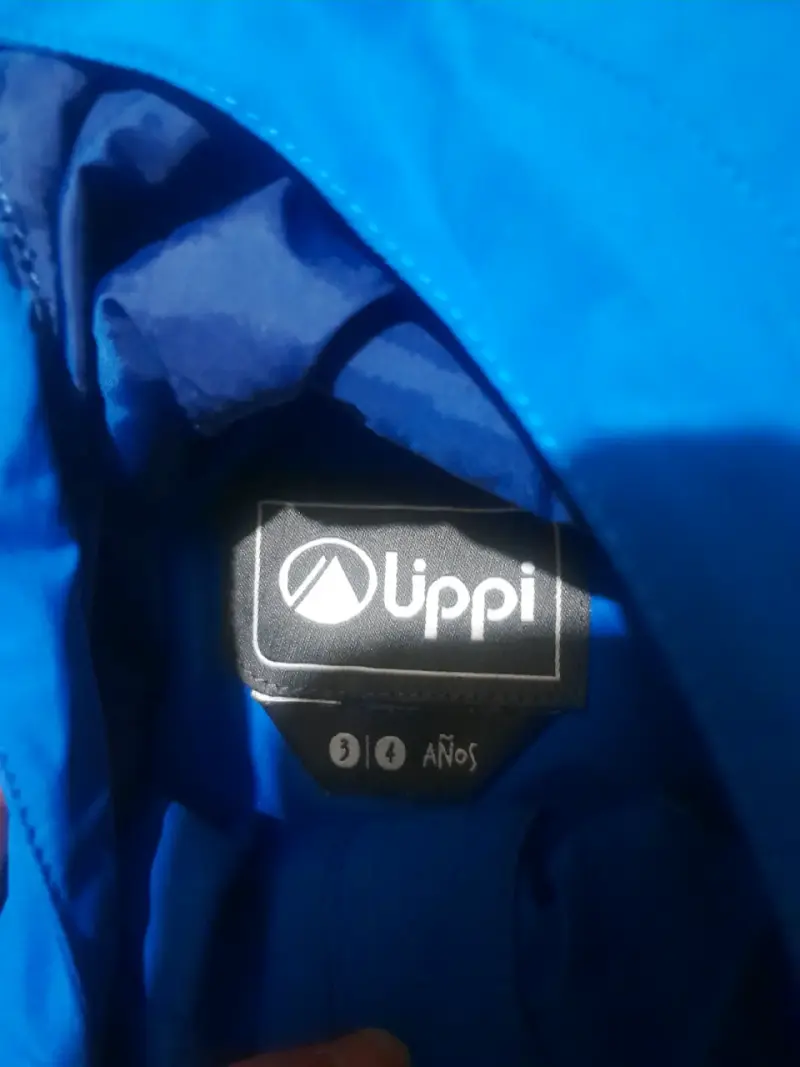 Chaqueta azul con capucha lippi - 2
