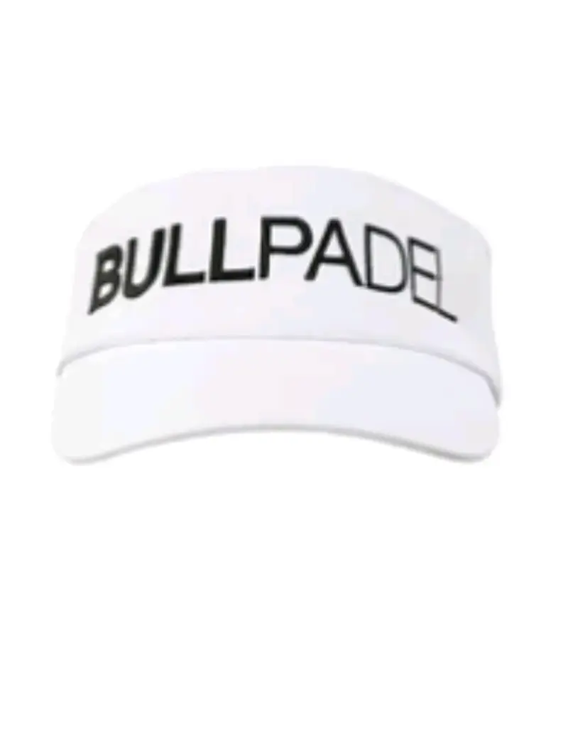 Visera deportiva Bullpadel blanca