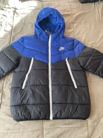 Chaqueta Nike azul y negra - miniatura 2