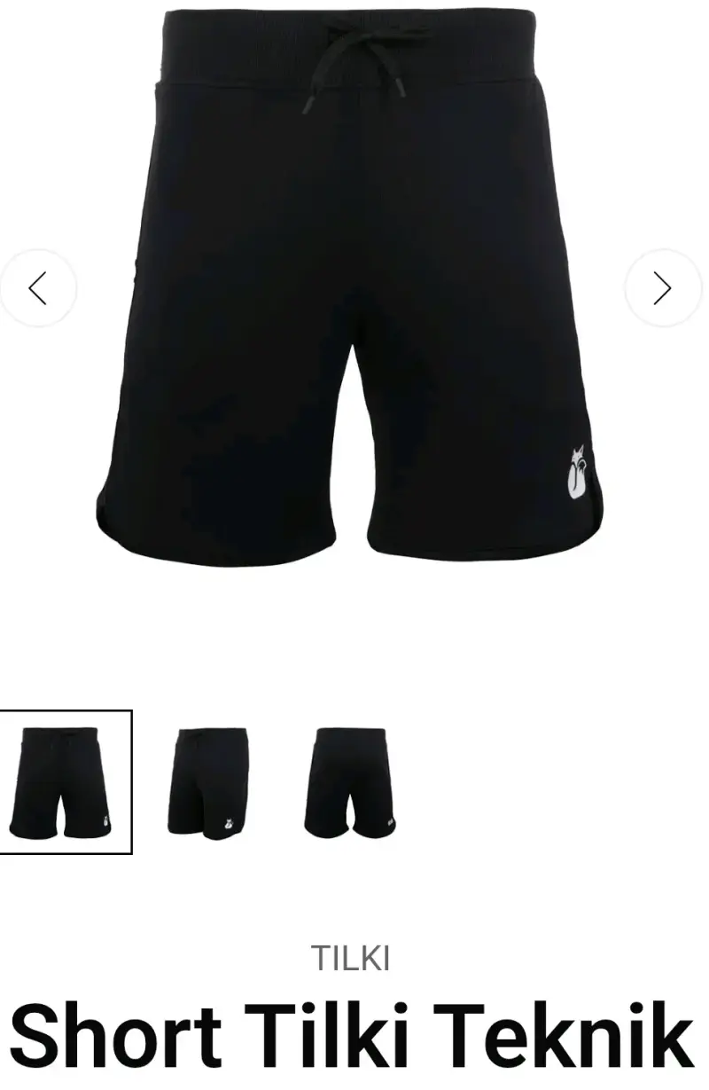 Short blanco Tilki Teknik - 2