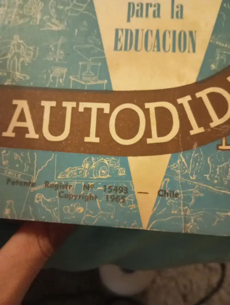 Antiguo Libro Sexta Preparatoria Autodidac (1965) - 2