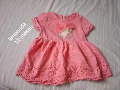 Vestido rosado Limonada - miniatura 3