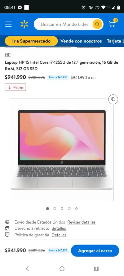 Notebook HP Pavilion 15.6 pulgadas - miniatura 6