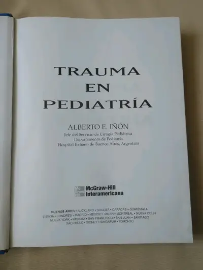 Libro de medicina  Trauma en Pediatría - miniatura 2