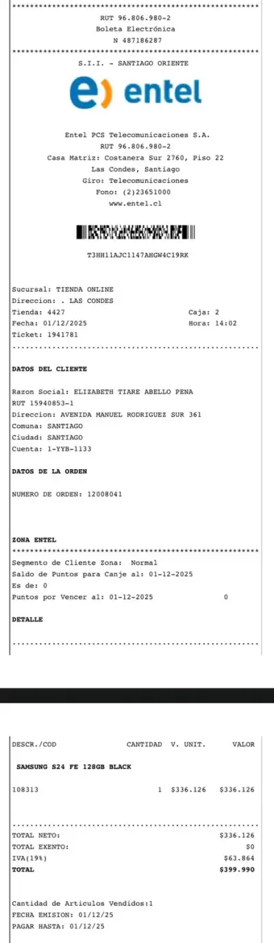 Samsung Galaxy S24 FE nuevo - miniatura 4