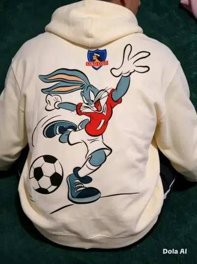 Polerón blanco Colo-Colo - miniatura 2