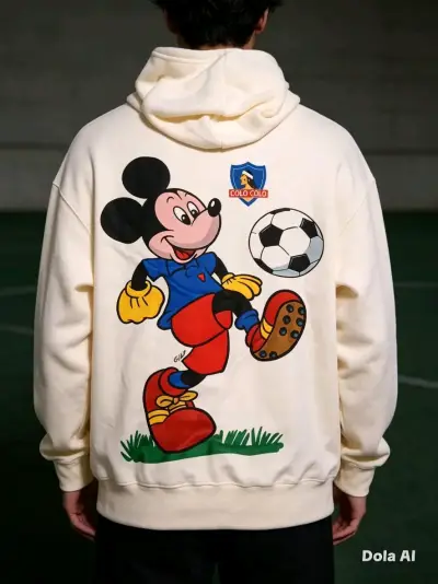 Polerón blanco Colo-Colo - miniatura 3
