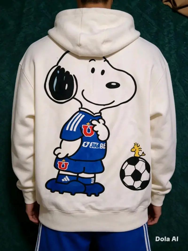 Polerón blanco Colo-Colo - 5