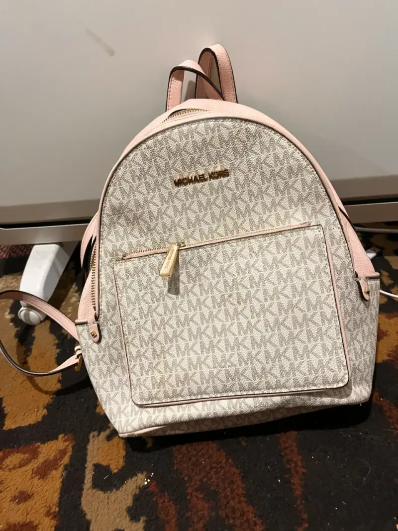 Mochila blanca Michael Kors - 2