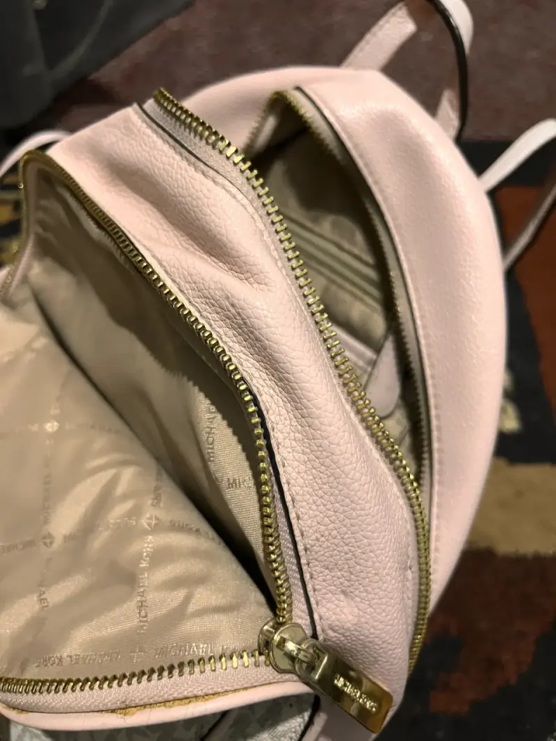Mochila blanca Michael Kors - 3