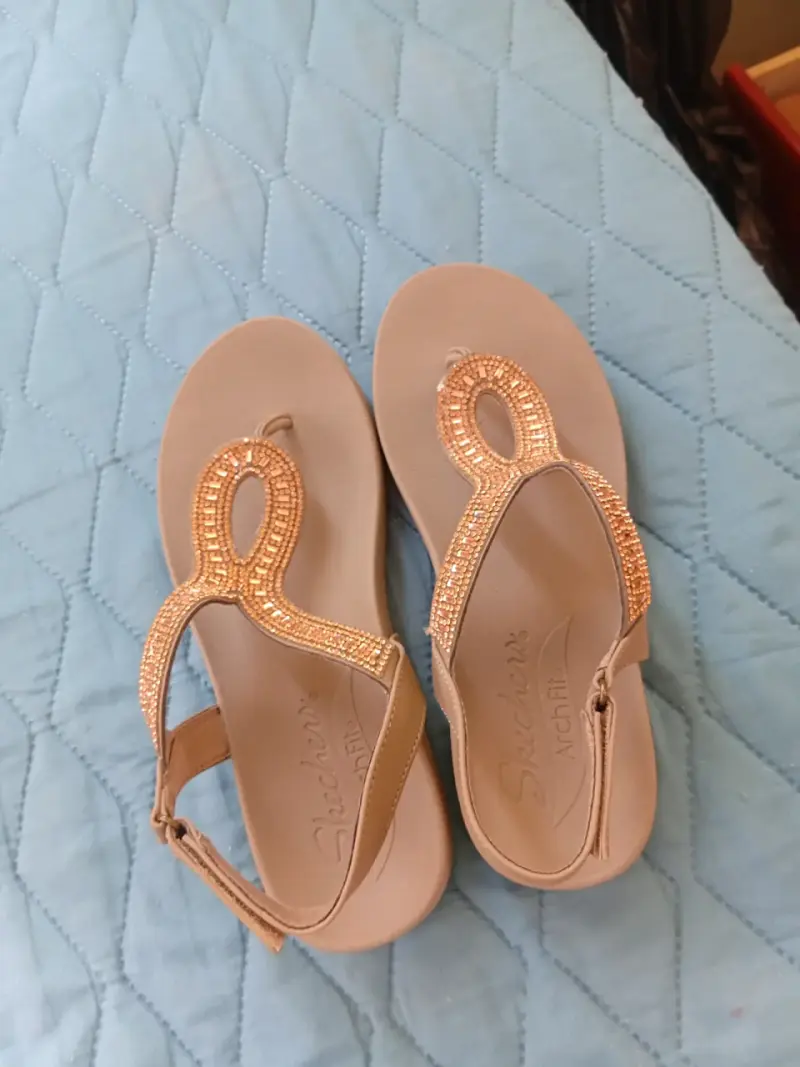 Sandalias florares para mujer,talla 38 - 3