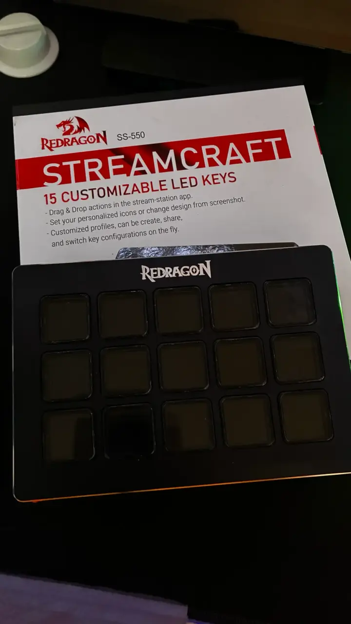 Redragon Streamcraft SS550 15 teclas - 6