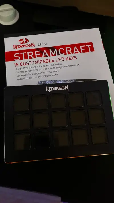 Redragon Streamcraft SS550 15 teclas - miniatura 6