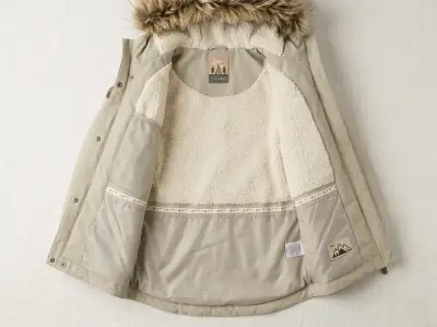 Parka beige con capucha Lippi talla 7-8 años - miniatura 2