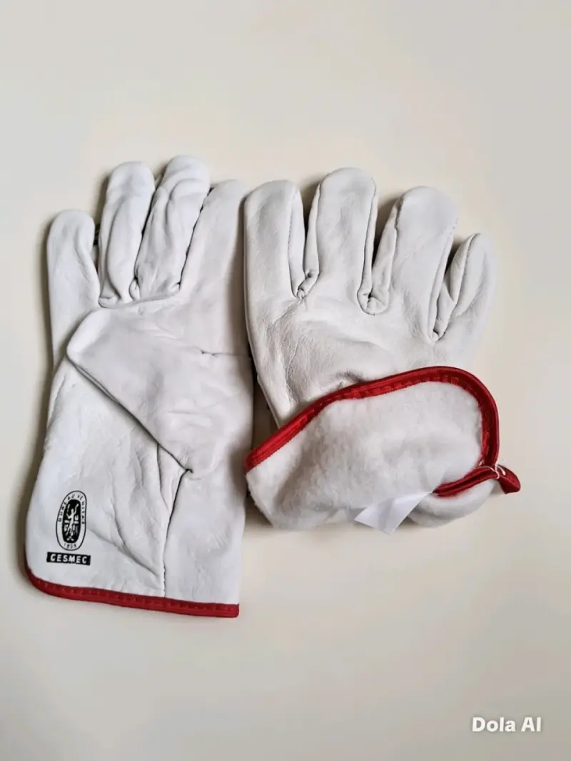 Guantes de cabritilla con forro - 1