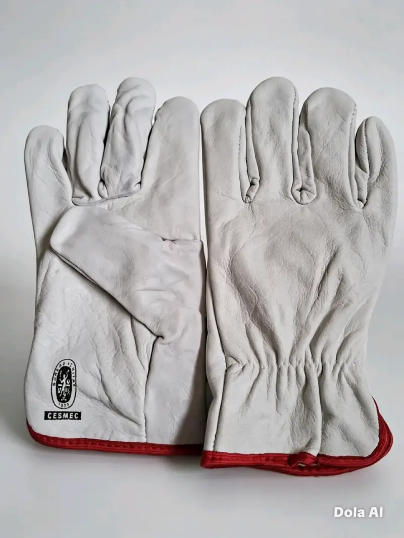 Guantes de cabritilla con forro - 2