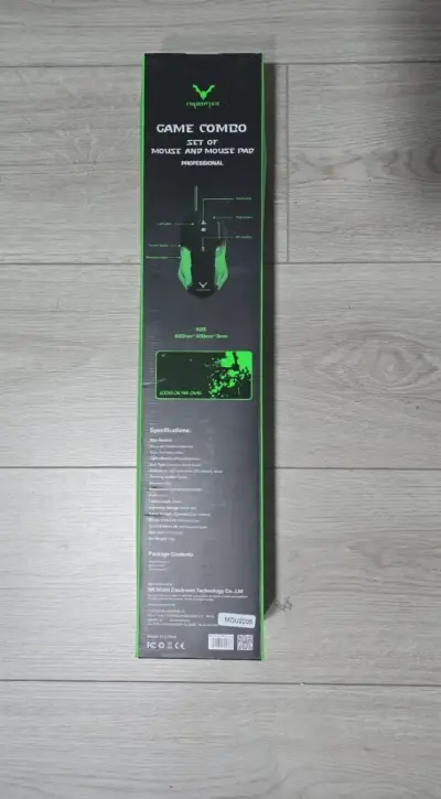 Mouse pad + Mouse Gamer nuevo - miniatura 3