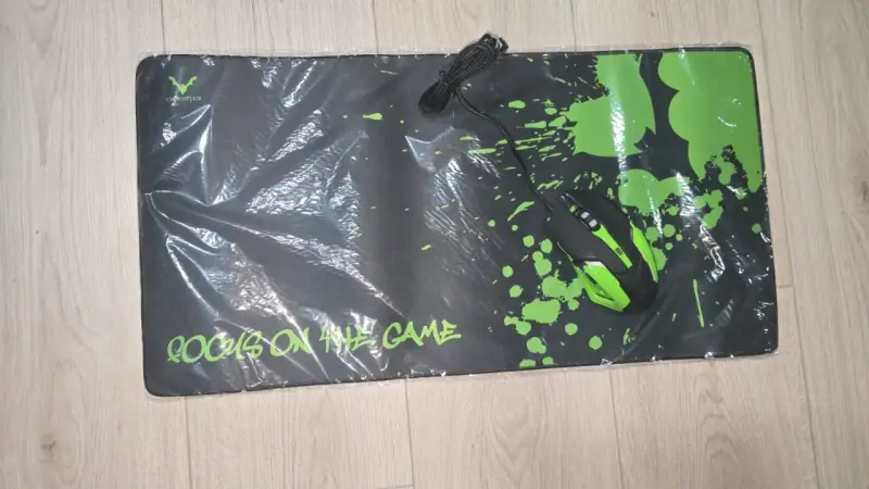 Mouse pad + Mouse Gamer nuevo - 5