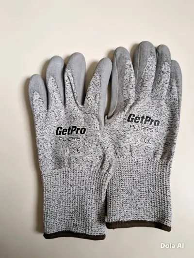 Guantes de trabajo GetPro PU Gris - miniatura 2