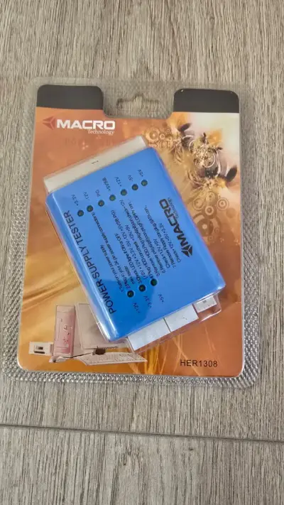 Probador de fuente de poder PC ATX MACRO - miniatura 1