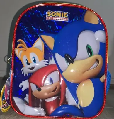 Mochila infantil Sonic - 1