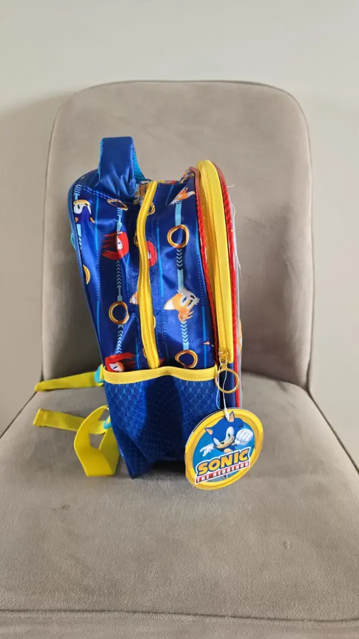 Mochila infantil Sonic - 6