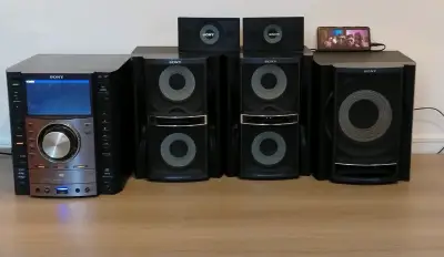 Sistema de sonido Sony MHC-GZR999D - miniatura 4
